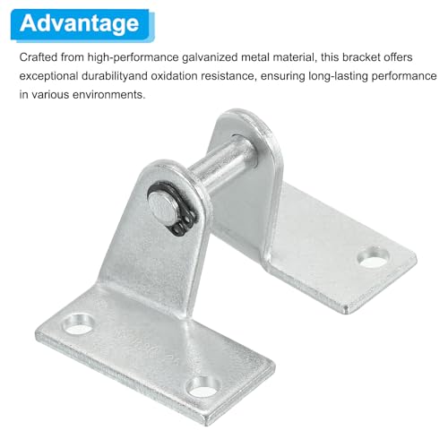 PATIKIL Luftzylinder Verbindung Pneumatische Stange Schiene Montage Halterung 6 Pack MAL Pneumatische Teile Zylinder Installation Stand für 20mm 25mm Zylinder Durchm.