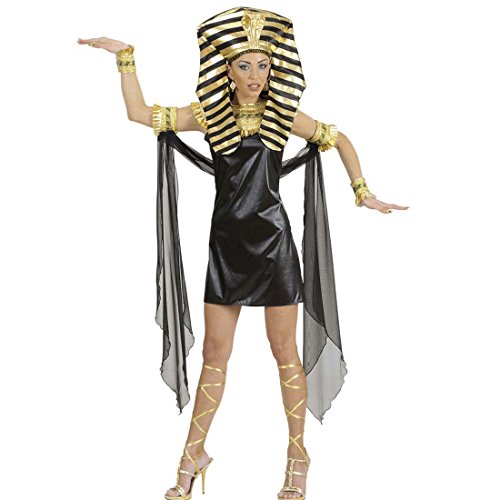Cleopatra Pharao Kostüm Damen-Kaftan In Weinrot – Karnevalskostüm Ägypterin, Größe M (40-42)