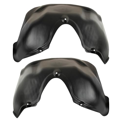 Image of TRQ Front Inner Fender Liner Set Compatible with 1994-2001 Dodge Ram 1500 1994-2002 Ram 2500, 3500 CH1248104 CH1249104