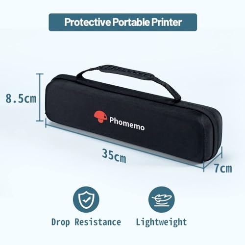 Phomemo M08F A4 Printer Bag, Portable Bag Compatible with M08F, P831, PJ762/PJ763MFi - Image 3