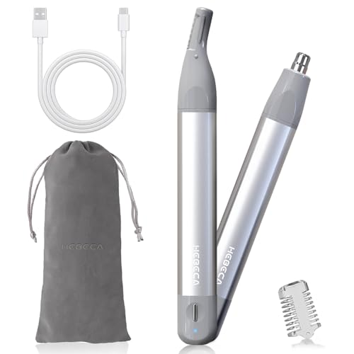 HEBECA Nasenhaartrimmer Frauen - Nasentrimmer Damen Augenbrauenrasierer Elektrisch Damen Nasen und...