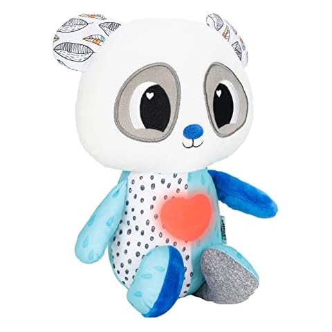 Lamaze Soothing Heart Panda Plush Lullaby Stuffed Animal - Vibrating Baby Soother Includes Calming Glowing Heartbeat and 3 Lullabies - Baby Light Up Toys and Musical Toys - Ages 9 Months and Up Cover