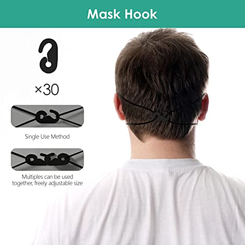 IDOIT Disposable ffp2 maskers 30 stuks goedgekeurd masker met 5 filterlagen CE 2834 en EN 149: 2001 + A1: 2009… - Image 5