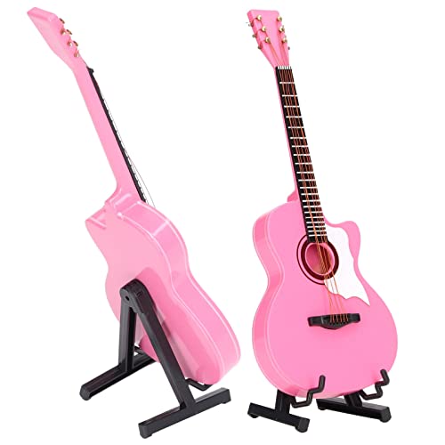 Modèle de Guitare Instrument de Musique Modèle de Guitare Folk Ornement Hêtre Rose 18cm Modèle de Guitare Miniature… - Les Beatles, Paul McCartney, John Lennon, RIngo Starr, George Harrison Modèle de Guitare Instrument de Musique Modèle de Guitare Folk Ornement Hêtre Rose 18cm Modèle de Guitare Miniature… – Image 6