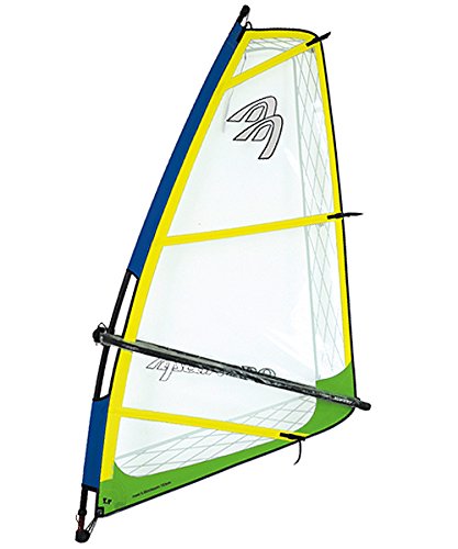 Ascan Pro Rigg Jugend- und Damensegel. Komplettset mit Segel + Mast + Gabel + Tampenset + Skinnyadapter