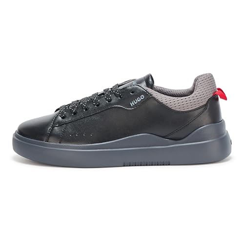 Image of Hugo Men's Blake Cupsole Smooth Sneakers