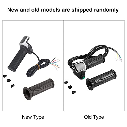 Vgeby 1Pair Handlebar Throttle Grip, Waterproof Lcd Display Handle Twist Grip Clamp For Electric Cars Bike Scooter 36/48V(48V) 48V Ebike Battery Ebike Thumb Throttle 48V 48V Ebike Battery #TOP5
