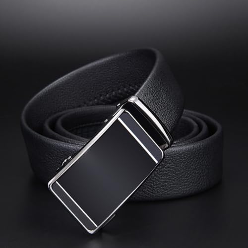 JSEIAJB Automatic Buckle Men's Belt, Men's Business Belt, Belt, Men's Belt2