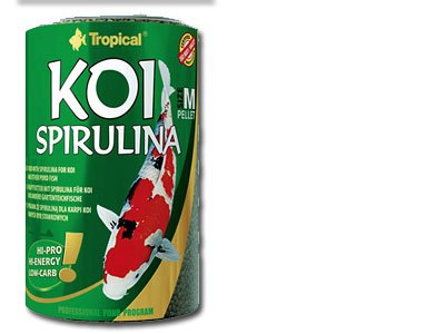Tropical Koi Spirulina Pellet Size M, 1er Pack (1 X 15 kg)