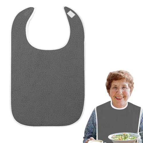 vcsjw Lätzchen für Erwachsene,Erwachsenen Lätzchen,Schmutzabweisend Latz...