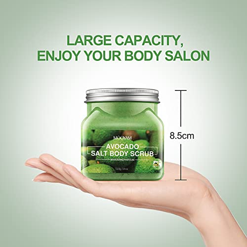 Body Scrub Himalayan Salt Body Scrub 18 Oz Body Scrubber Exfoliator Shower Scrub For Women And Men Moisturizing Face Scrub Provides Deep Moisture And Nourishment For Skin #TOP5