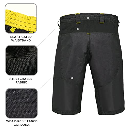 image for Urban Cycling Apparel The Single Tracker-Mountain Bike Cargo Shorts, w