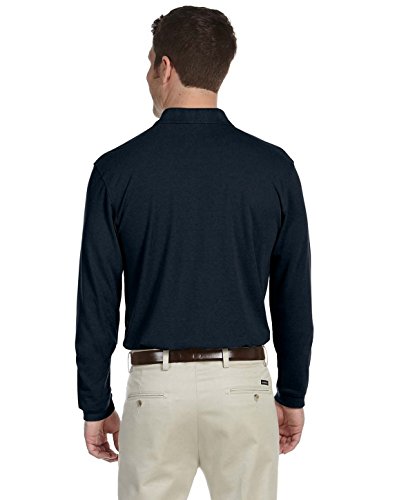 Polo Navy Harriton M265L XS vêtement idéal pour le bureau et le weekend