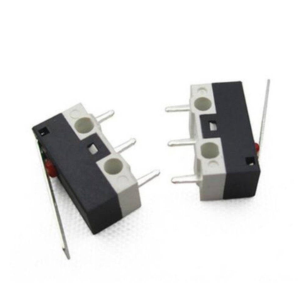 10PCS Tact Micro Mouse Switch Mini Tripod Daibing Rectangular Micro Switch