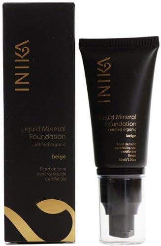 (2 Pack) - Inika Cosmetics - Beige Liquid Foundation | 30ml | 2 Pack Bundle