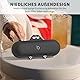 Silikon-Schutzhülle für Beats Pill 2024 Release, Stoßfestigkeit, Wasserfestigkeit, Kratzerfestigkeit, Schmutzfestigkeit, Praktische Bluetooth-Lautsprecherzubehör (schwarz)
