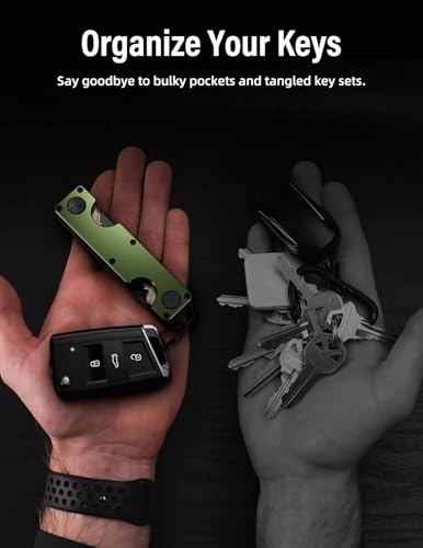 Key-Organizer-Key-Holder-Compact-Key-Case-Minimalist-Metal-Key-Chain-Key-Holder-for-Keychain-Secures-8-10-Keys-EDC