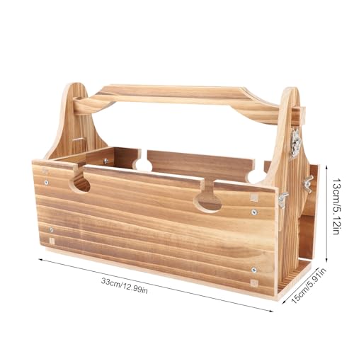 Panier de pique-nique bois plage et bateau pliable élégant - 3
