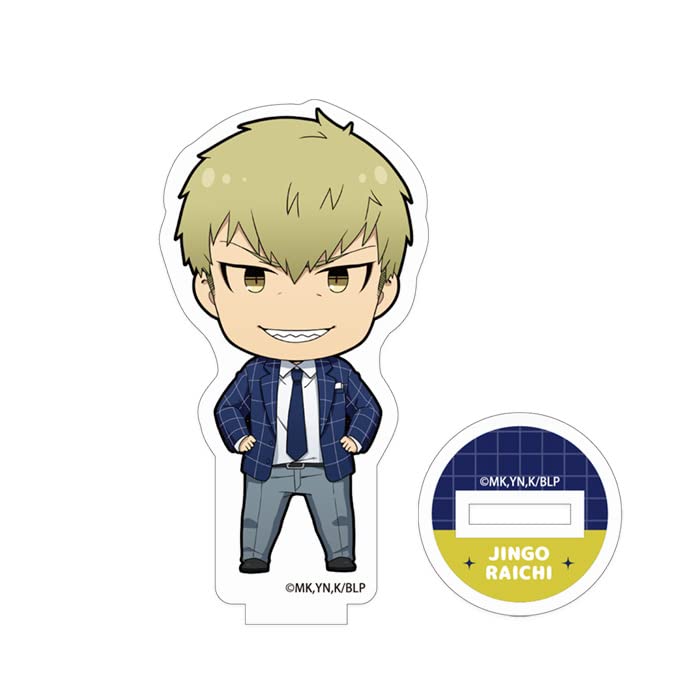 Blue Rock Acrylic Figure Raichi Jingo Deformed Suit Version