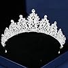 Bruids Hoofddeksels Bridal Crown Rhinestone Crystal bruiloft kroon prinses hoofdtooi bruids handgemaakte haaraccessoires…