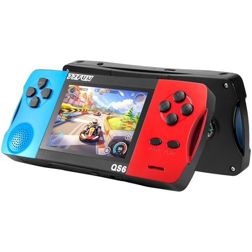 Handheld Games for Kids with Built-in 200+ Classic Retro Games, 3.5" IPS Screen Portable & Rechargeable Arcade Gaming Player,Travel Toys Birthday Gift for Boys Girls