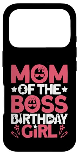 Mom Of The Boss 誕生日パーティー衣装 Like A Boss Mommy スマホケース iPhone 17 Pro 用
