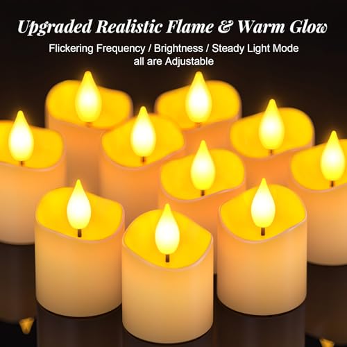 Pchero LC003RS Flameless Candles With Remote Timer & Charging Station thumb #6