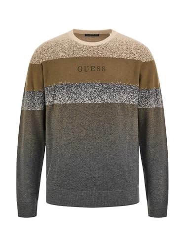 GUESS Men's Emmerson Spoted Blended Sweater