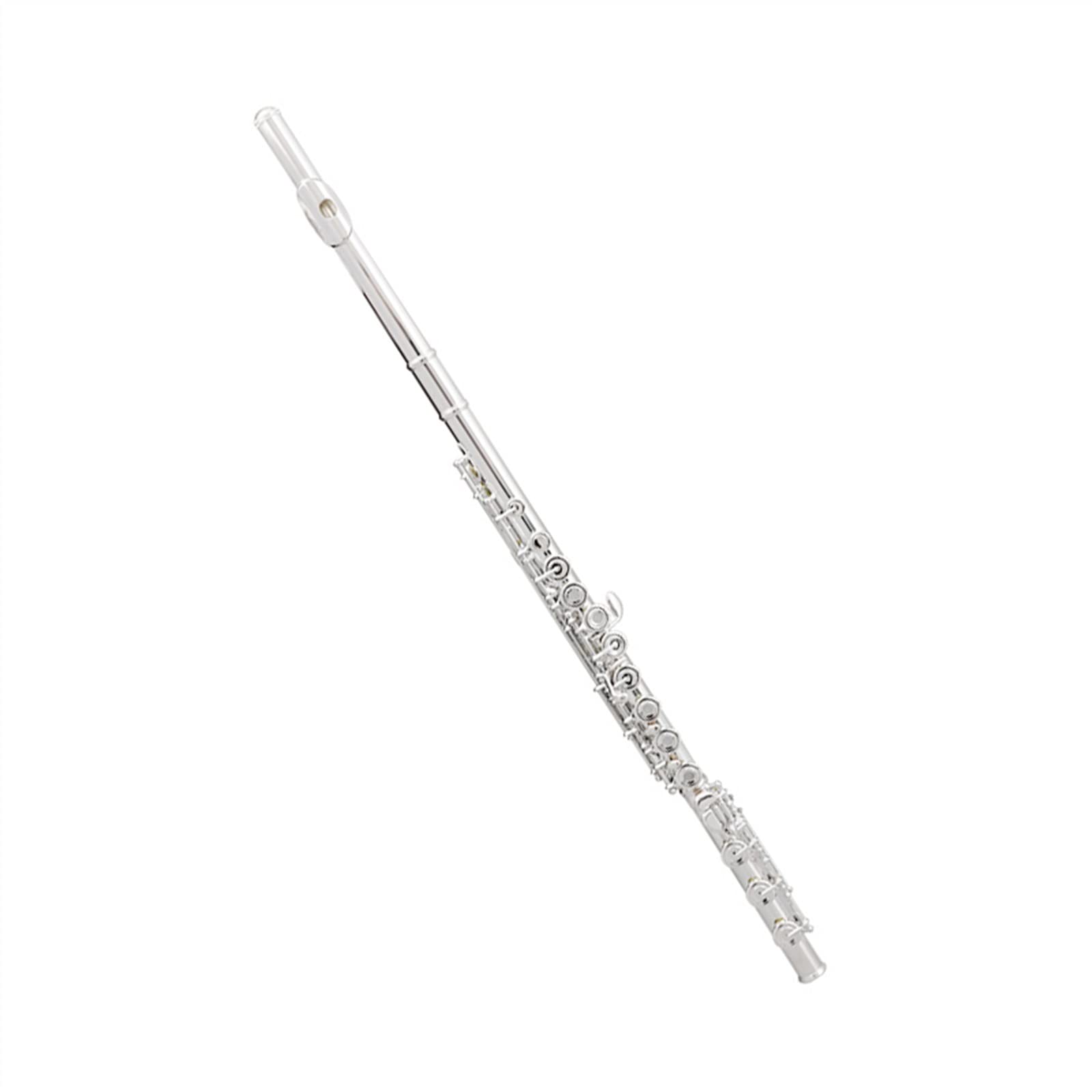 Studente Flauto 16/17 Chiavi Foro Aperto Chiavi Francesi Flauto Placcato Argento In Do Principiante Studente Adulto Che Suona Flauto Set (Color : 17keyi)