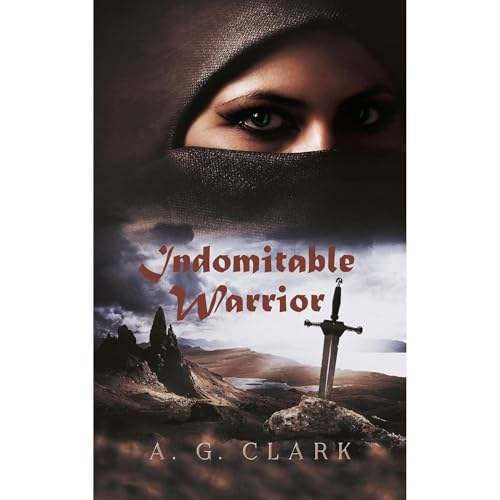 INDOMITABLE WARRIOR Audiolibro Por A. G. CLARK arte de portada