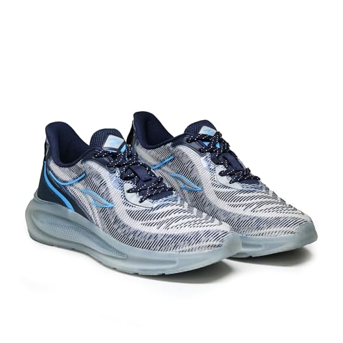 Image of ASIAN Men POWERPLAY-17 Running and Casual wear Running Shoes with Laces, Lightweight and Comfortable Shoes with Upper Fabric and Phylon Sole for Men & Boys