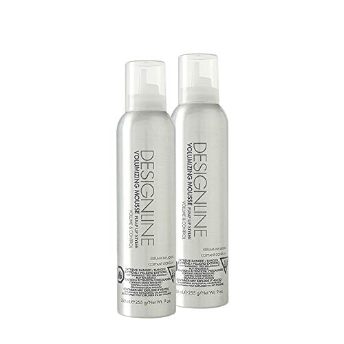 Volumizing Mousse Pump Up Styler - Regis DESIGNLINE - Provides All Day Ultra Firm Hold (2 Pack)