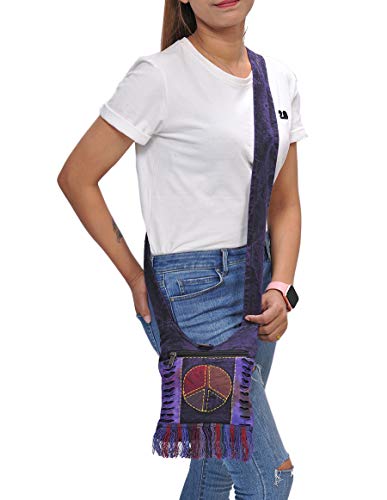 Image of ROYAL The Collection Small Hippie Phone Purse Crossbody, Boho Travel Bag