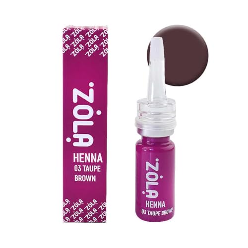 Henna para cejas Zola 03 marrón topo, 10 g