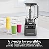 Ninja BR201AMZ Professional Blender 2.0, 1200 Watts, Auto-iQ Program, Total Crushing Blades, 72-oz. Pitcher, 4 Manual Speeds for Smoothies, Shakes, and Frozen Drinks, Dishwasher-Safe Parts, Dark Grey #1