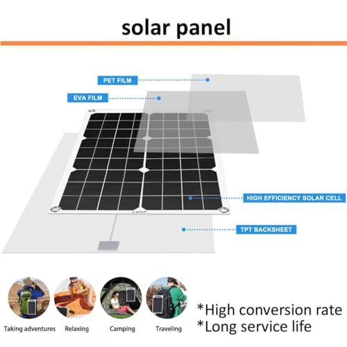 Mini panel solar de 6w cargador USB 5V de celdas solares portátiles 4