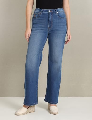 Image of U.S. Polo ASSN. Women's Regular Fit High Rise Jeans
