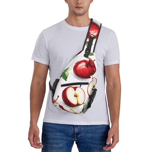 Morrales de viaje con diseño Apple Fruit para adultos miniatura 7