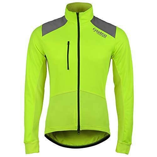 Zimco Pro Winter Cycling Jacket High Visibility Bicycle Thermal Jacket Bike (Small)