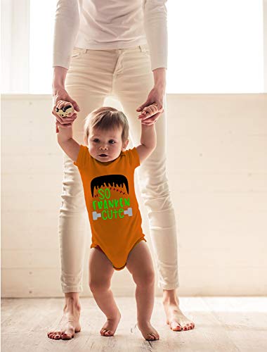 CBTwear So Franken Cute - Funny Frankenstein Halloween Outfit - Cute Infant One-Piece Baby Bodysuit3