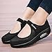 Women's Breathable Walking Shoes Comfortable Working Nurse Sandals Platform Fashion Slip On Walking Sandals Adjustable Working Nurse Shoe Lightweight Flats Orthotic Air Cushion Shoes