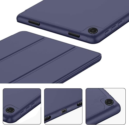 Image of TGK Case for Samsung Galaxy Tab A11+ Plus 11 Inch 2025 Cover /Galaxy Tab A9 Plus 2023 Trifold Smart Stand Flip Cover (Blue)