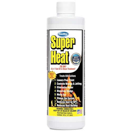 ComStar Super Heat, 8-in-1 Fuel Oil Treatment,...