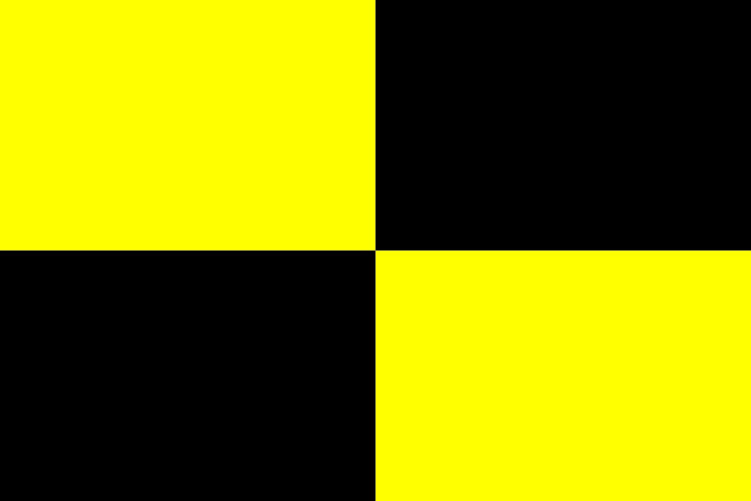 Drapeau large 23Flag grand format trimestriel YN de style standard