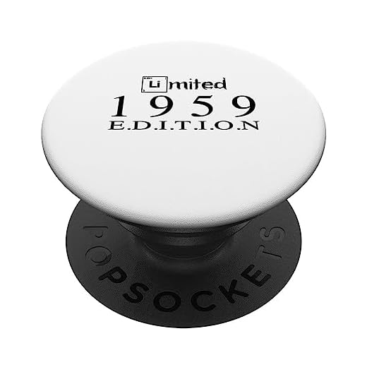 Edición limitada 1959 Cumpleaños 1959 Vintage 1959 PopSockets PopGrip Intercambiable