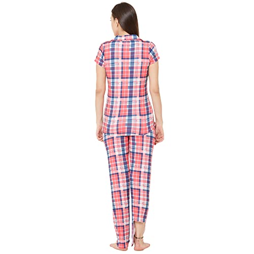 Image of Sweet Dreams Women's Cotton Printed Night Suit Set