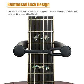 Support Guitare Support de Guitare Noir Robuste avec Support de Cou et Pièces, Salle de Studio Studio de Musique Chambre… - Les Beatles, Paul McCartney, John Lennon, RIngo Starr, George Harrison Support Guitare Support de Guitare Noir Robuste avec Support de Cou et Pièces, Salle de Studio Studio de Musique Chambre… – Image 5