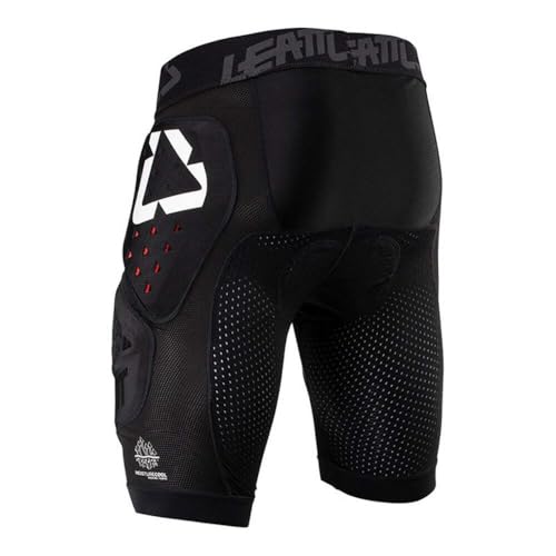Short de protection Leatt 3Df 4.0 XL noir pour le VTT de descente