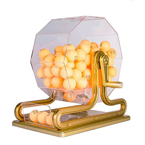Machine de loterie manuelle avec boîte et boules bicolores pour sélection aléatoire Style 1