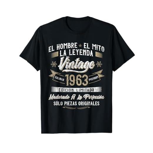 60 años cumpleaños Vintage 1963 Divertido regalo cumpleaños Camiseta